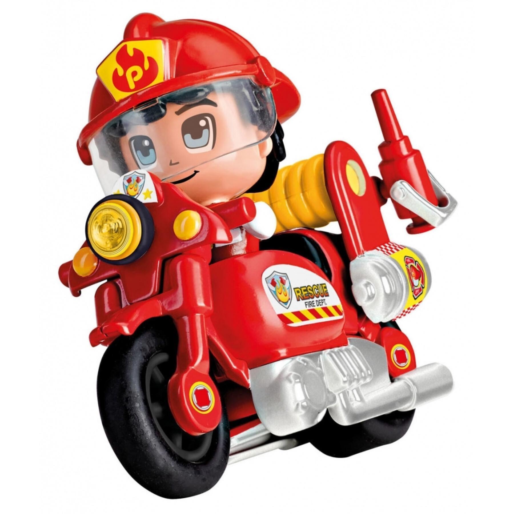 Fireman's motorcycle Pinypon