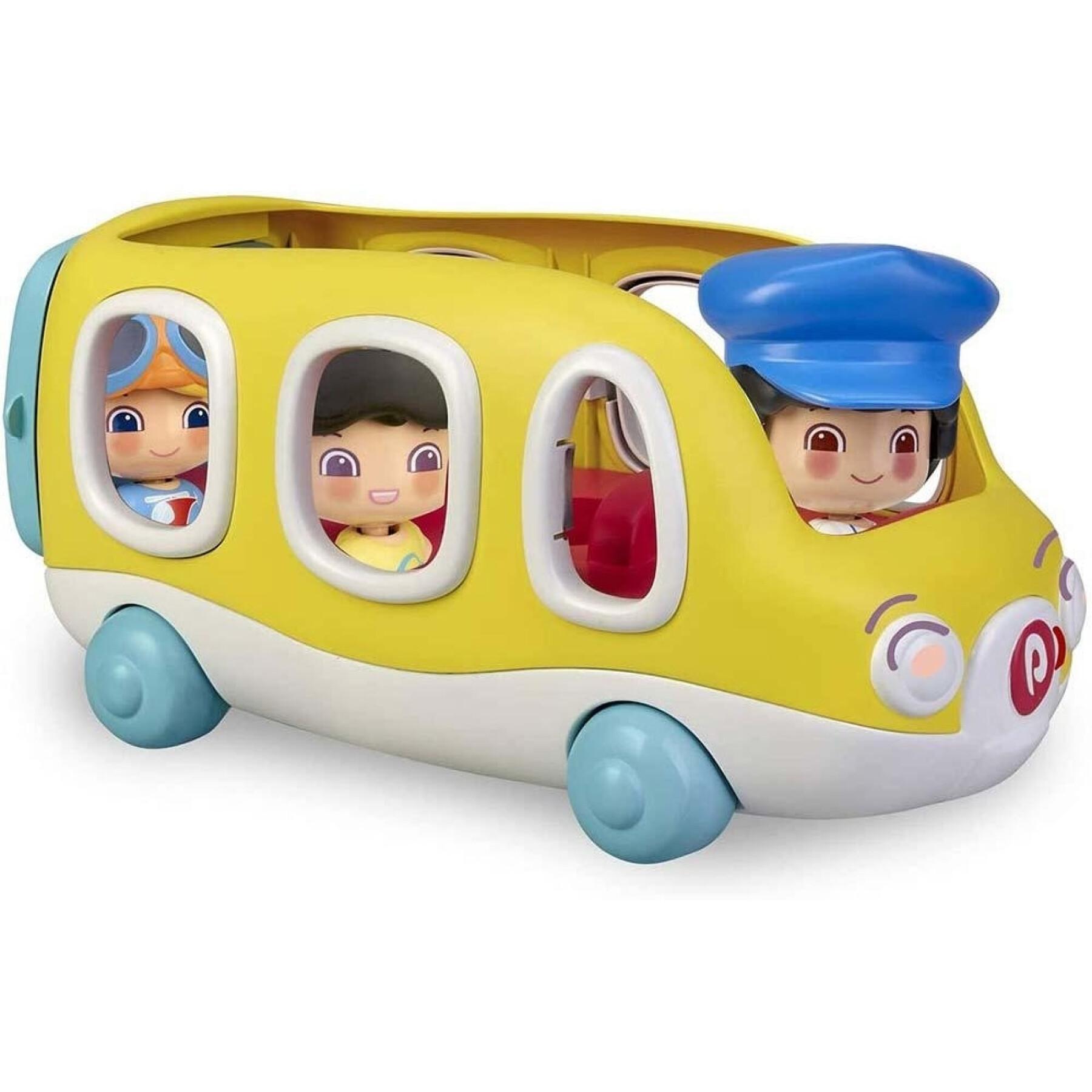 Bus with driver figurine Pinypon My First
