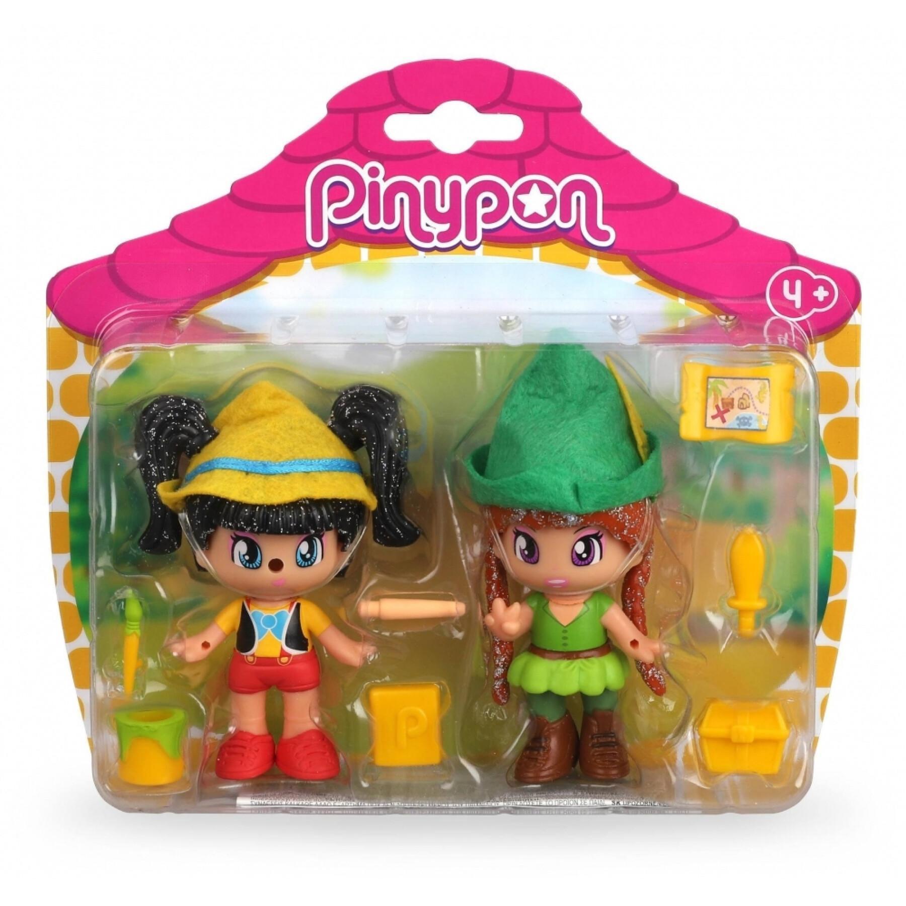 Set of 2 fairy tale figures Pinypon