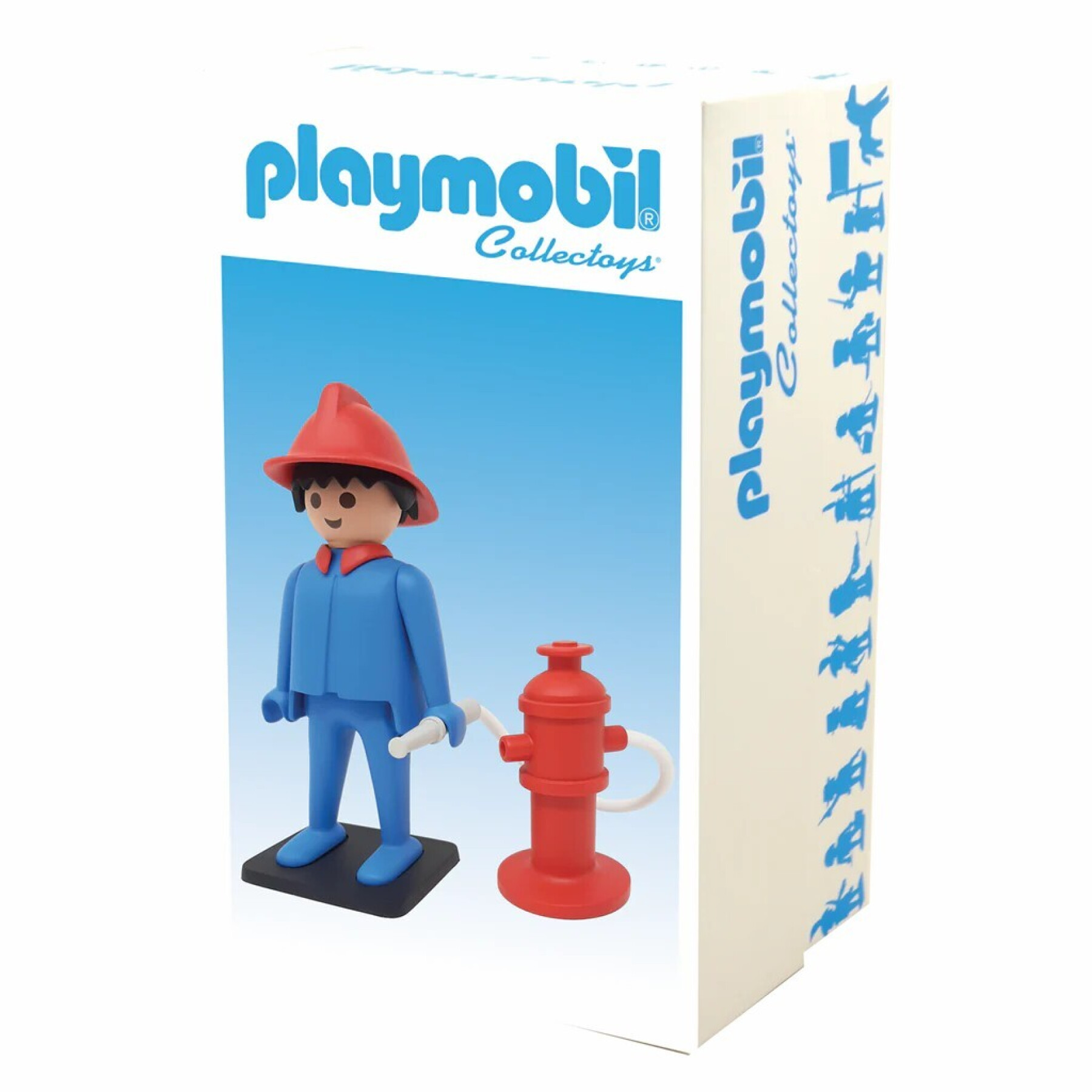 Vintage fireman figurine Plastoy Playmobil