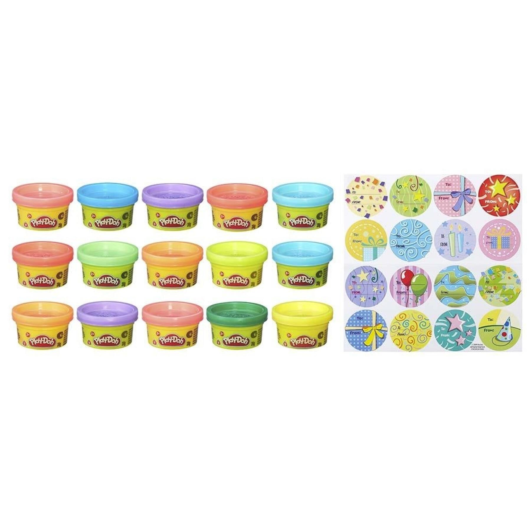 Pack of 15 boxes of modeling clay Play Doh