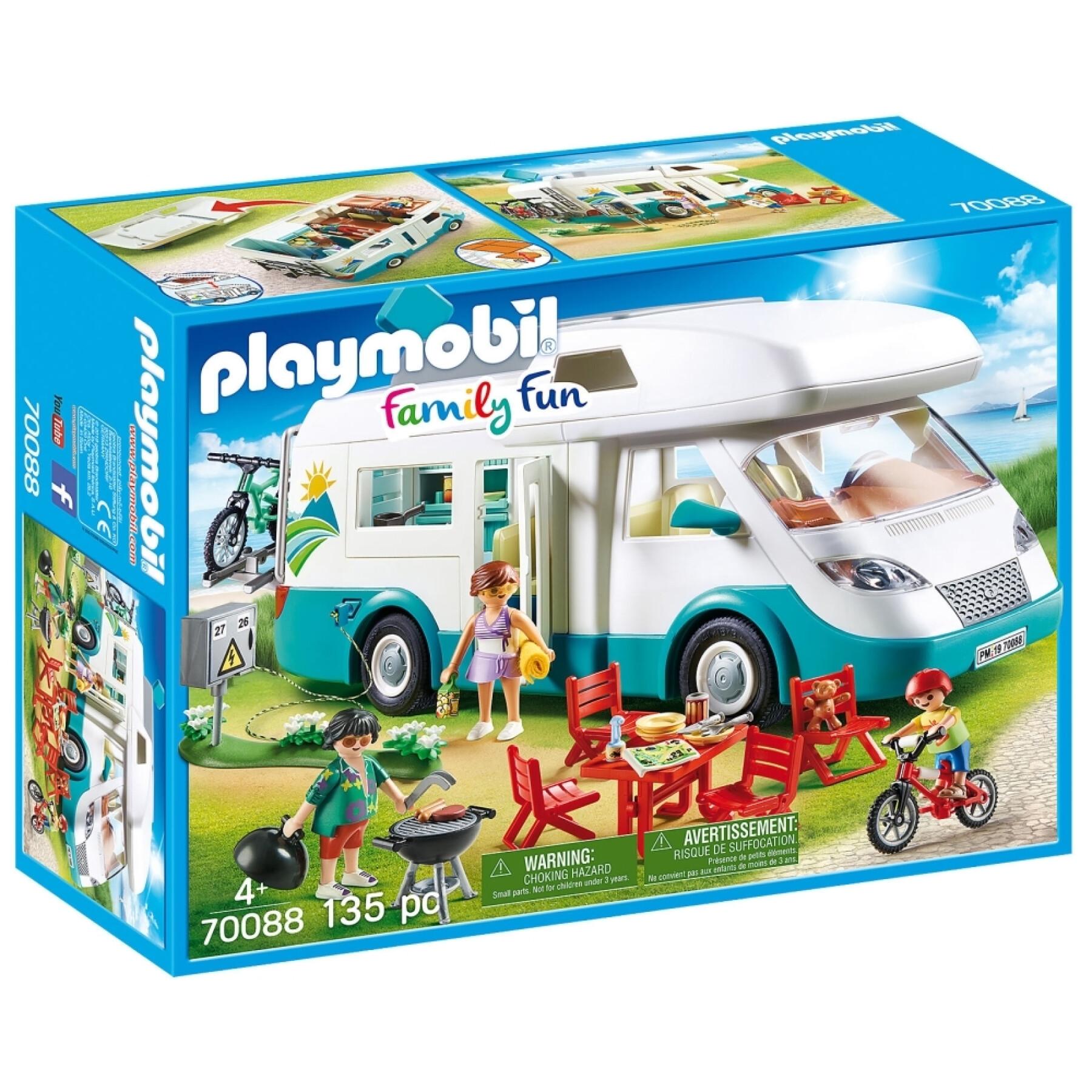 Summer caravan family Playmobil