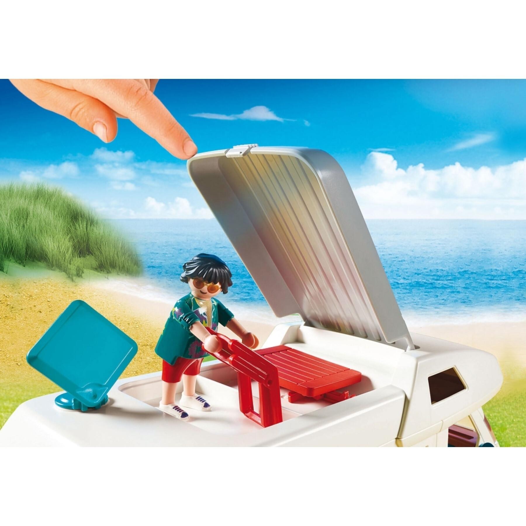 Summer caravan family Playmobil