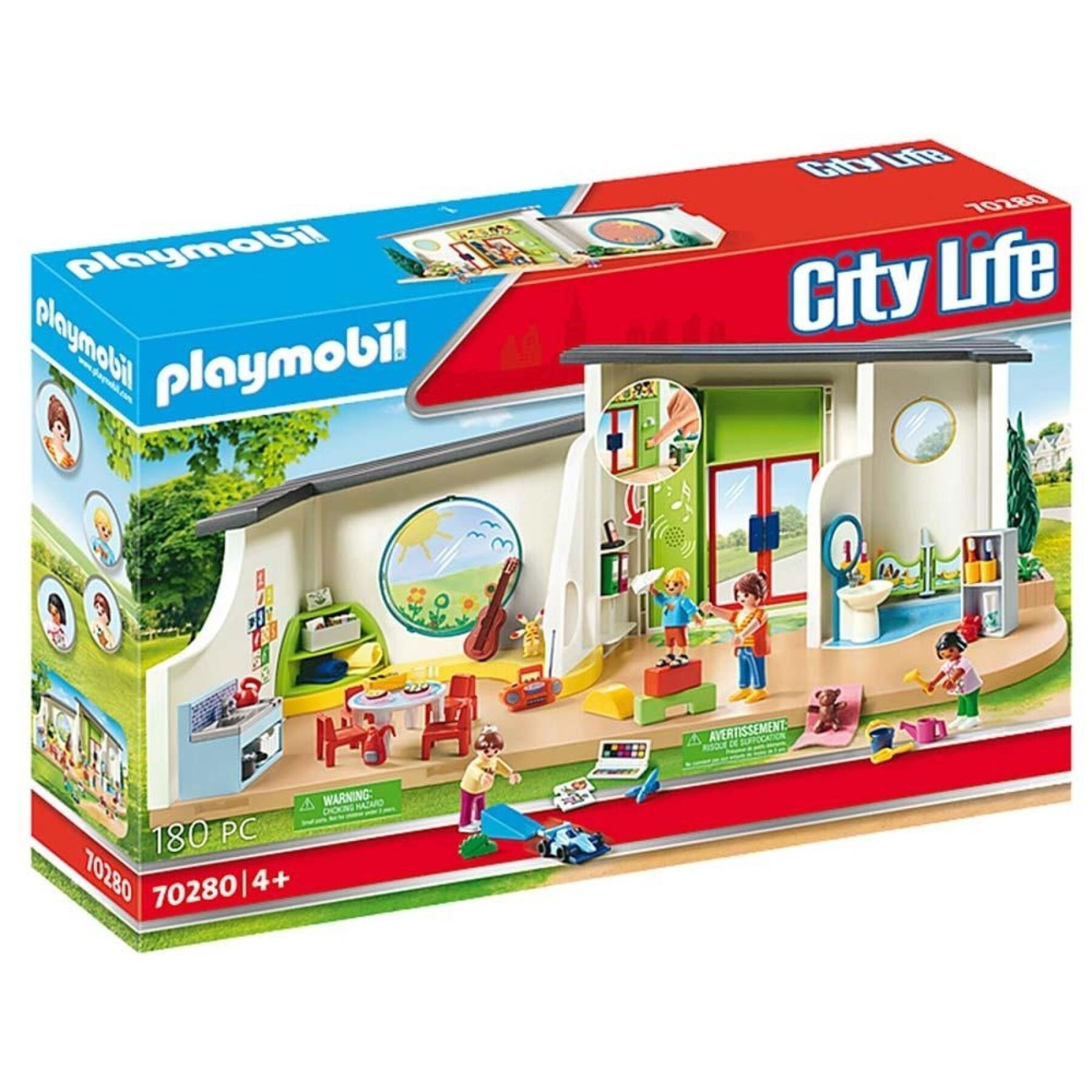 Crèche arc-en-ciel Playmobil City Life