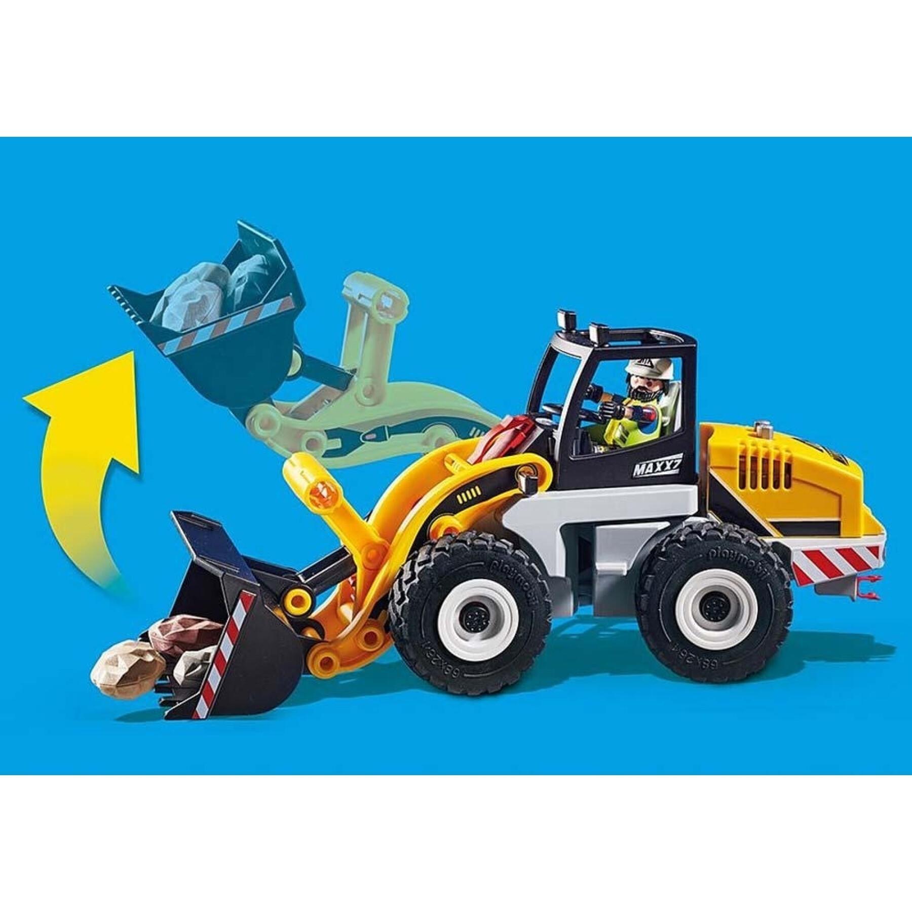 Excavator car city action Playmobil
