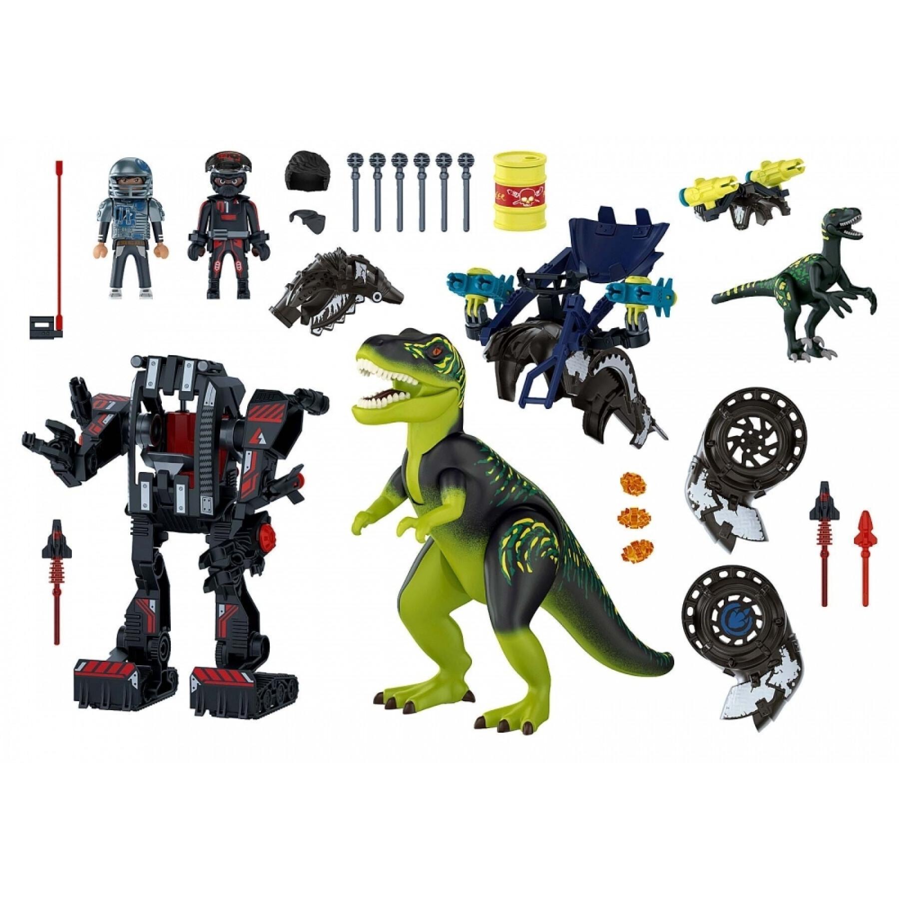 Toy battle of the giga Playmobil Dino T-Rex