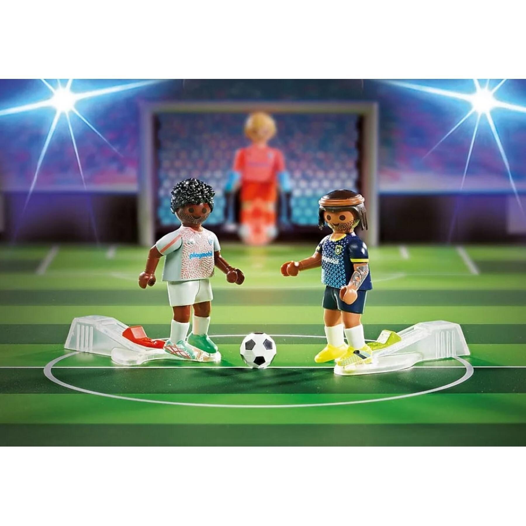 Action games soccer pitch stadium Playmobil