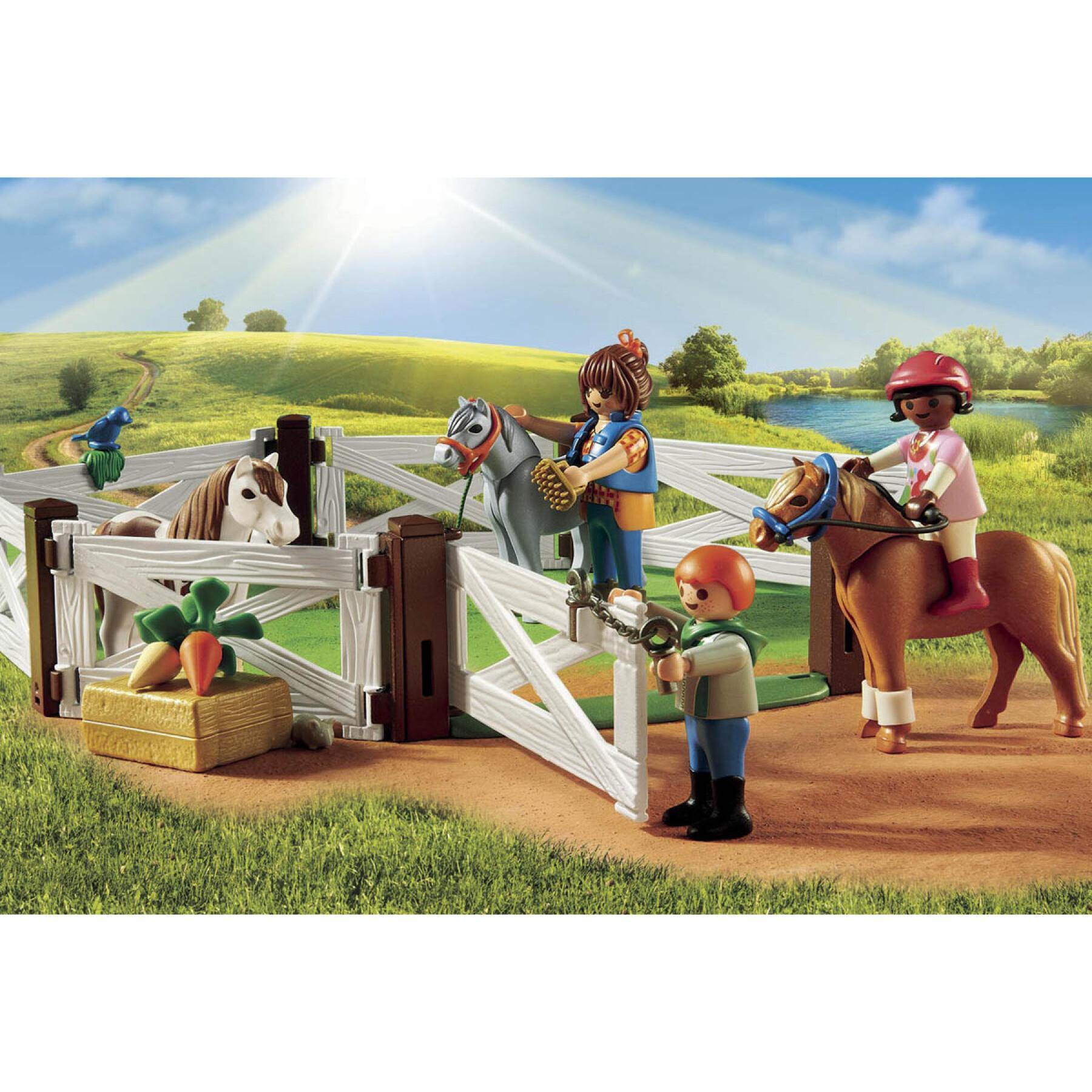Pony club building sets Playmobil