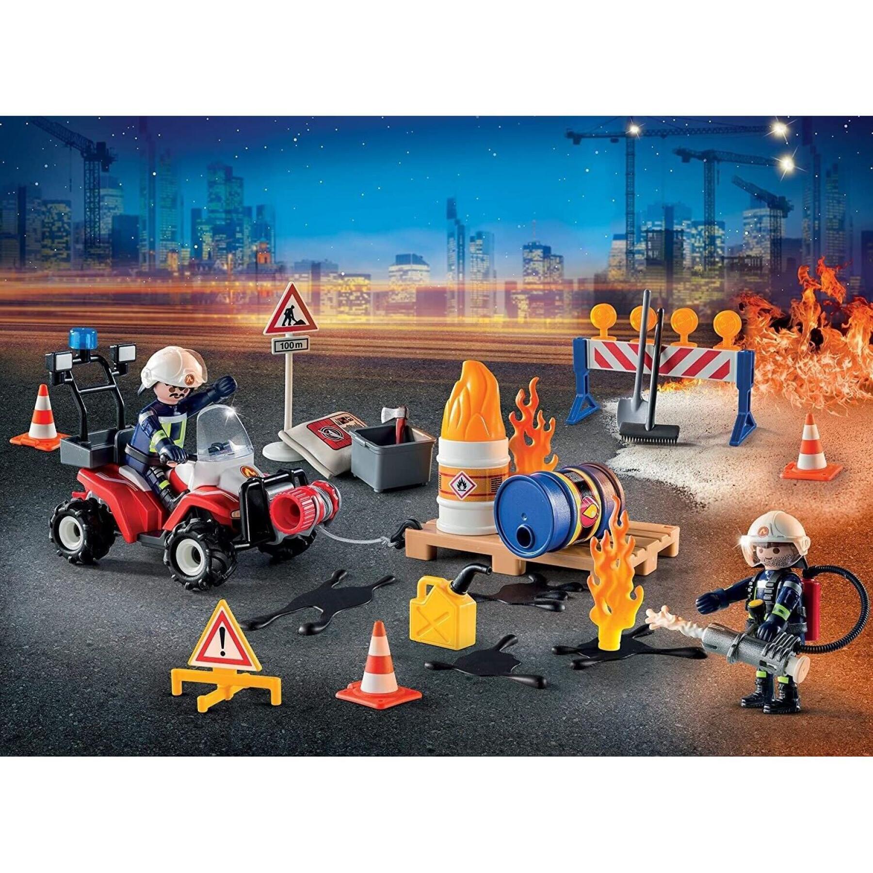 Firefighters advent calendar Playmobil