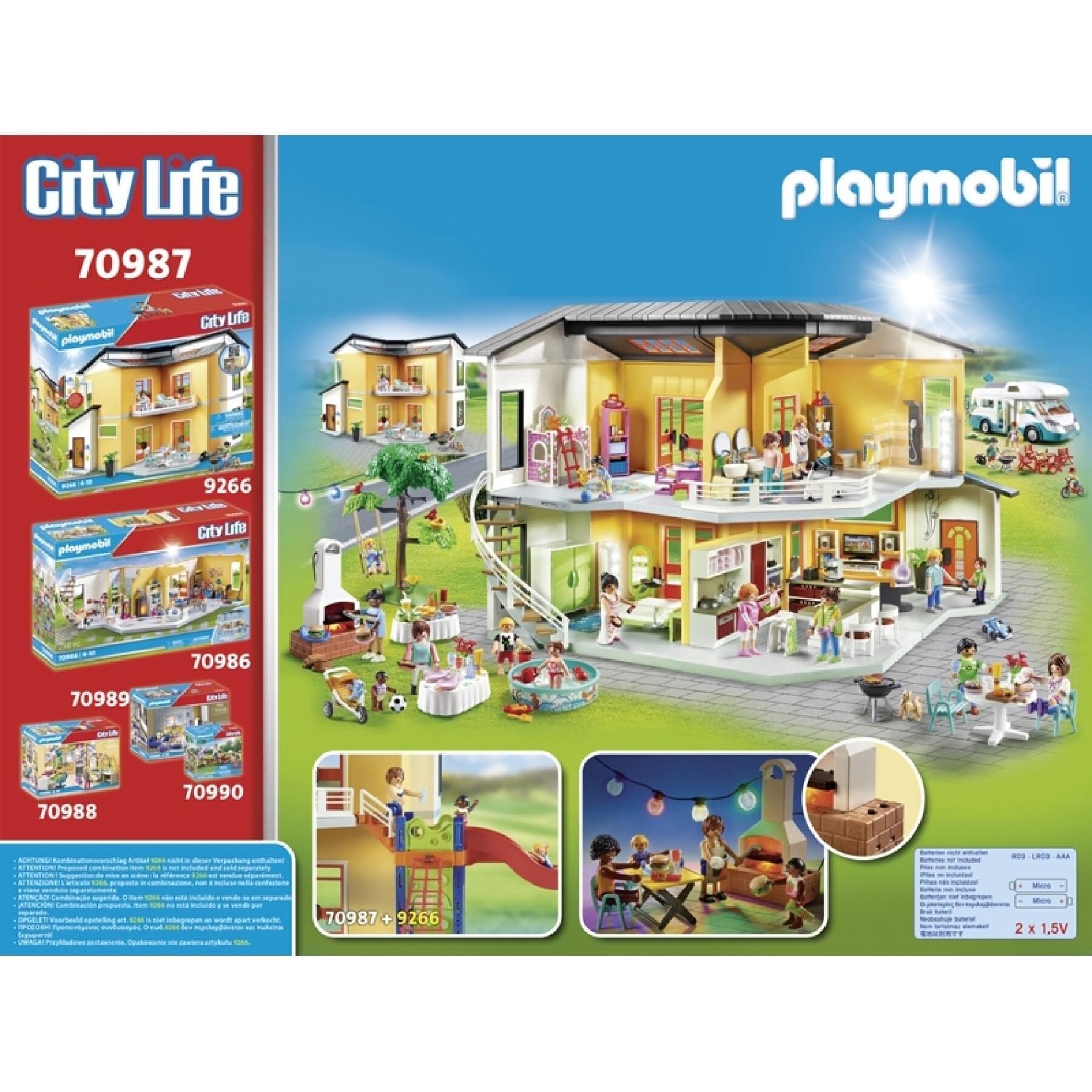 Figurine relaxation area with swimming pool Playmobil