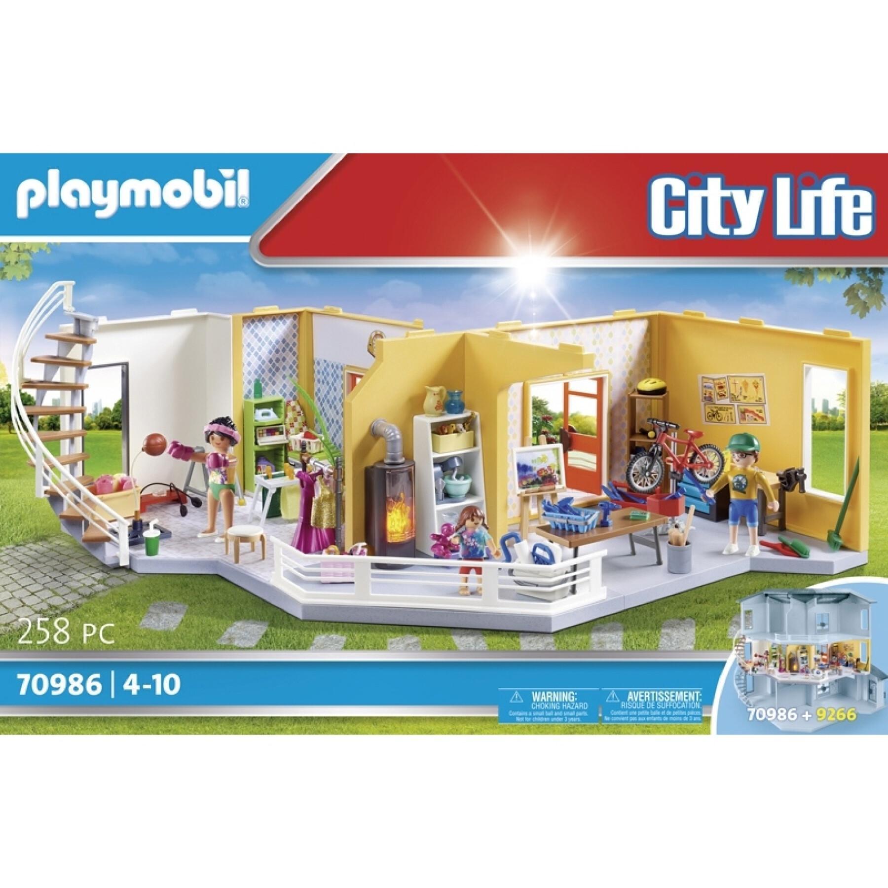 Extra floor for house Playmobil
