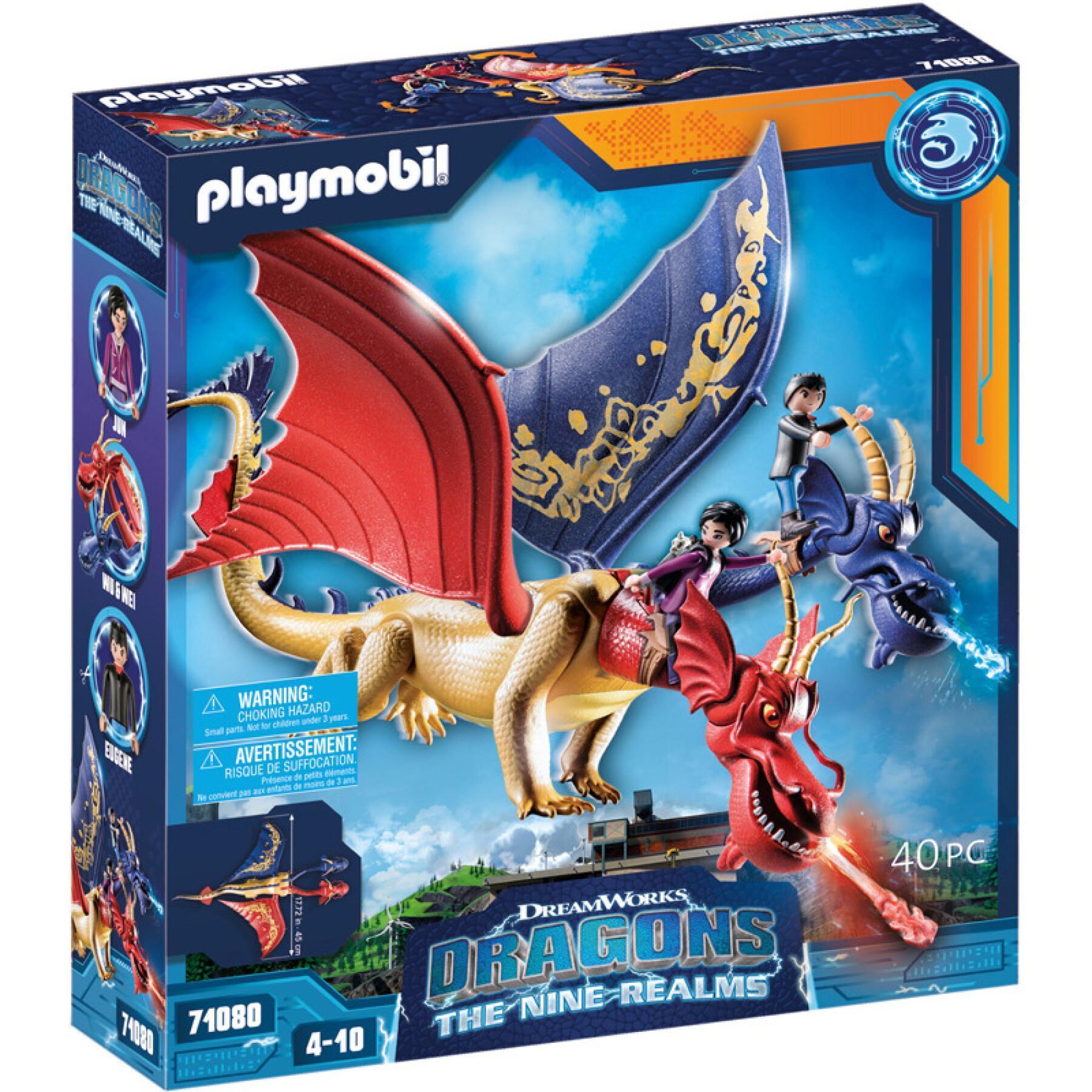 Imagination games wuwei and jun dragons Playmobil