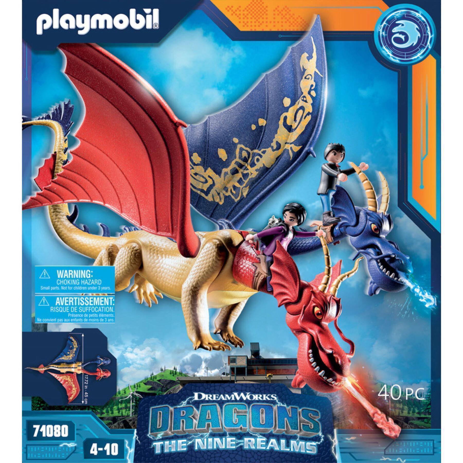 Imagination games wuwei and jun dragons Playmobil