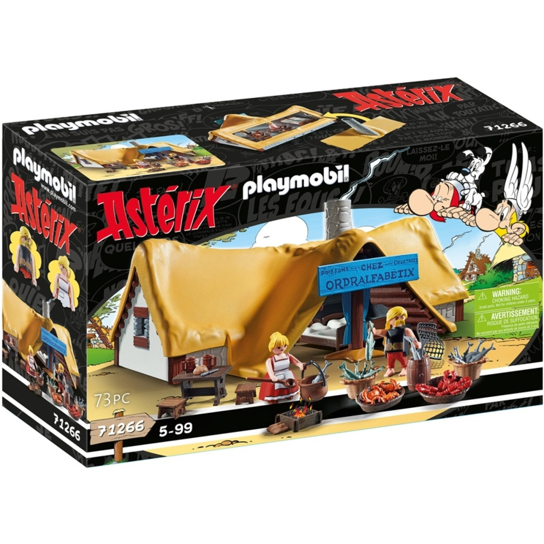 Construction games Playmobil Hutte Dordralfabetix Asterix