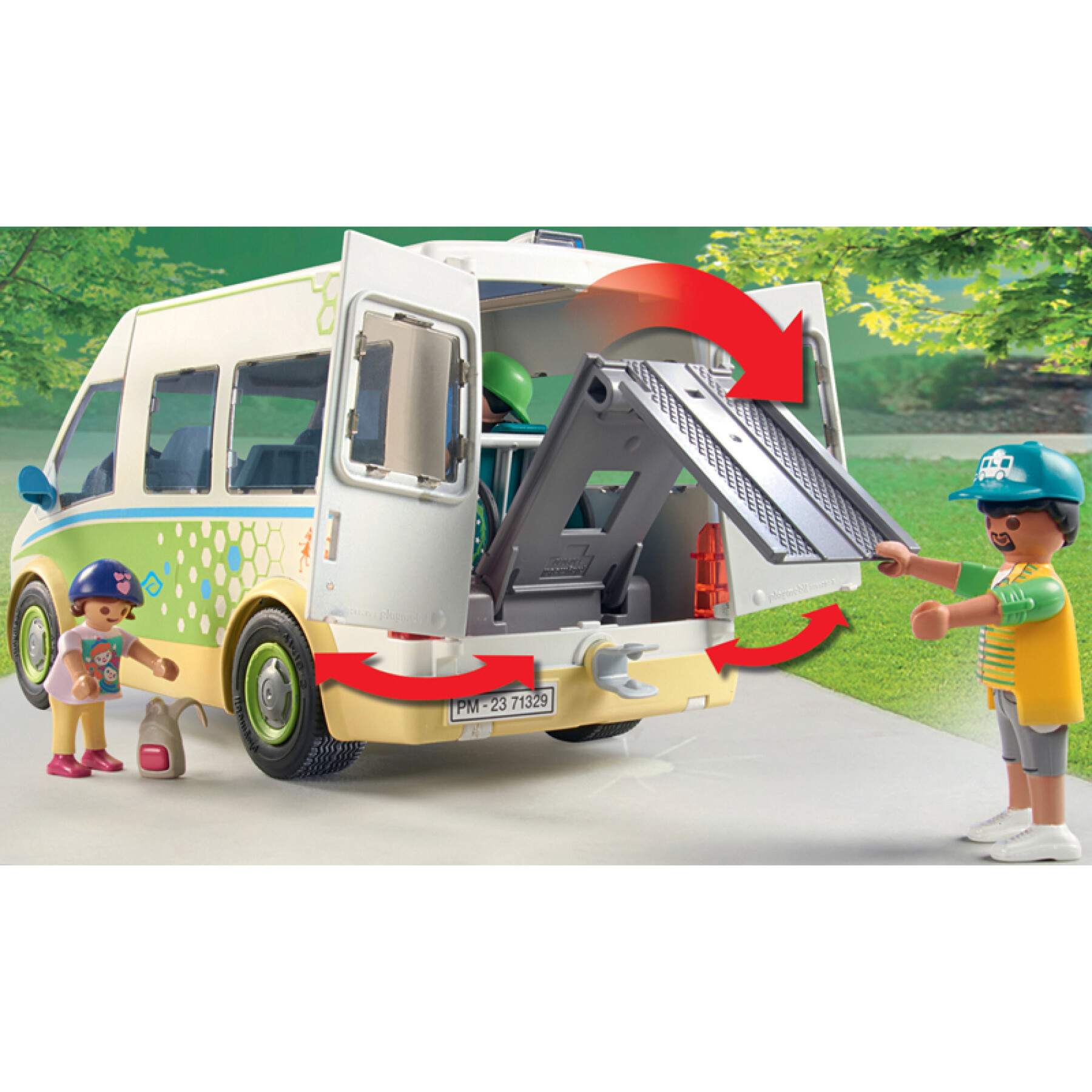 School bus building sets Playmobil