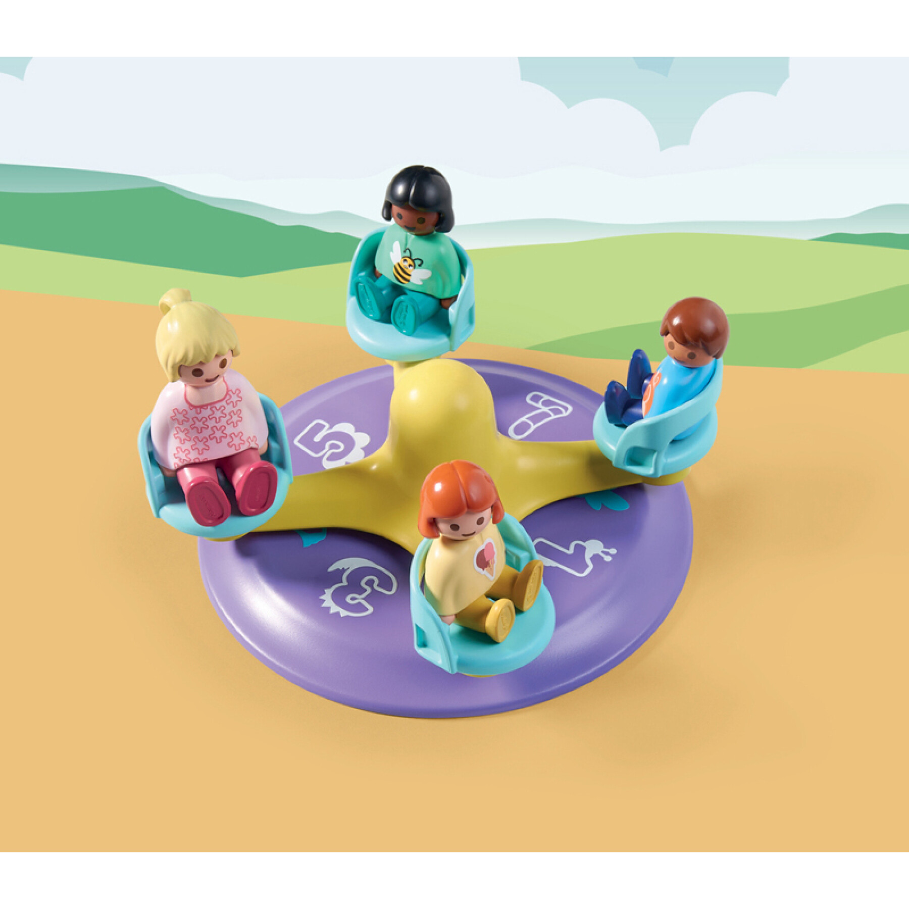 Early-learning games with turnstile Playmobil 123