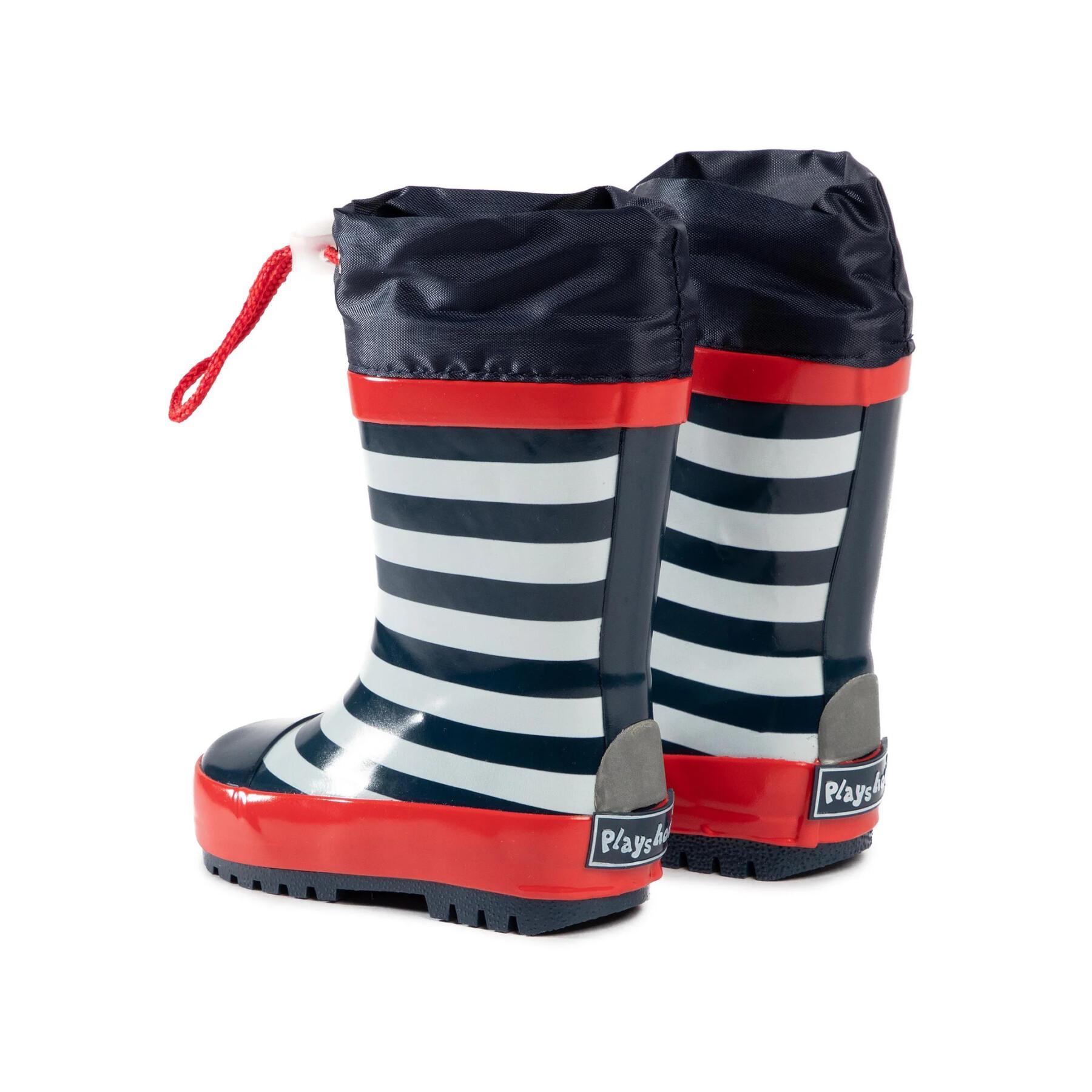 Baby rubber rain boots Playshoes Maritime