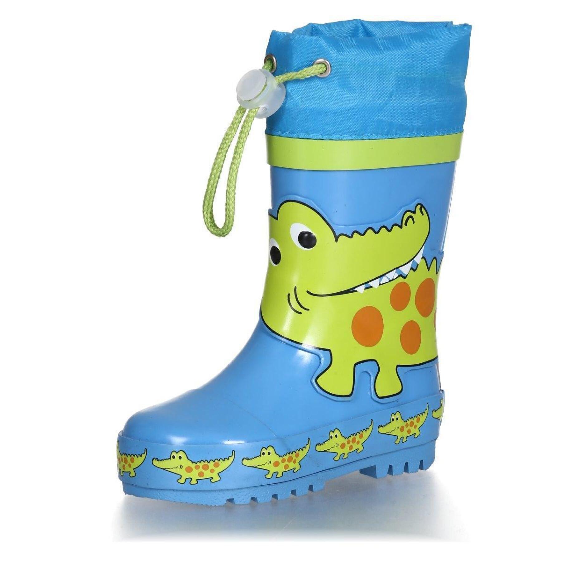 Baby rubber rain boots Playshoes Crocodile