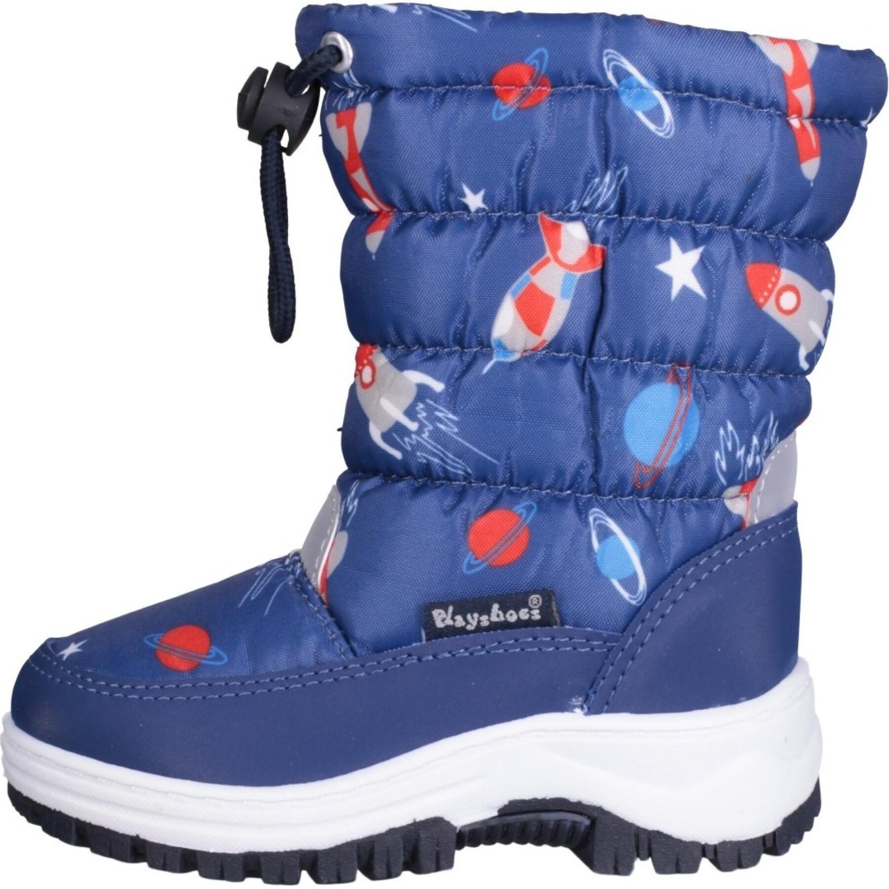Children's winter boots Playshoes Outer Space