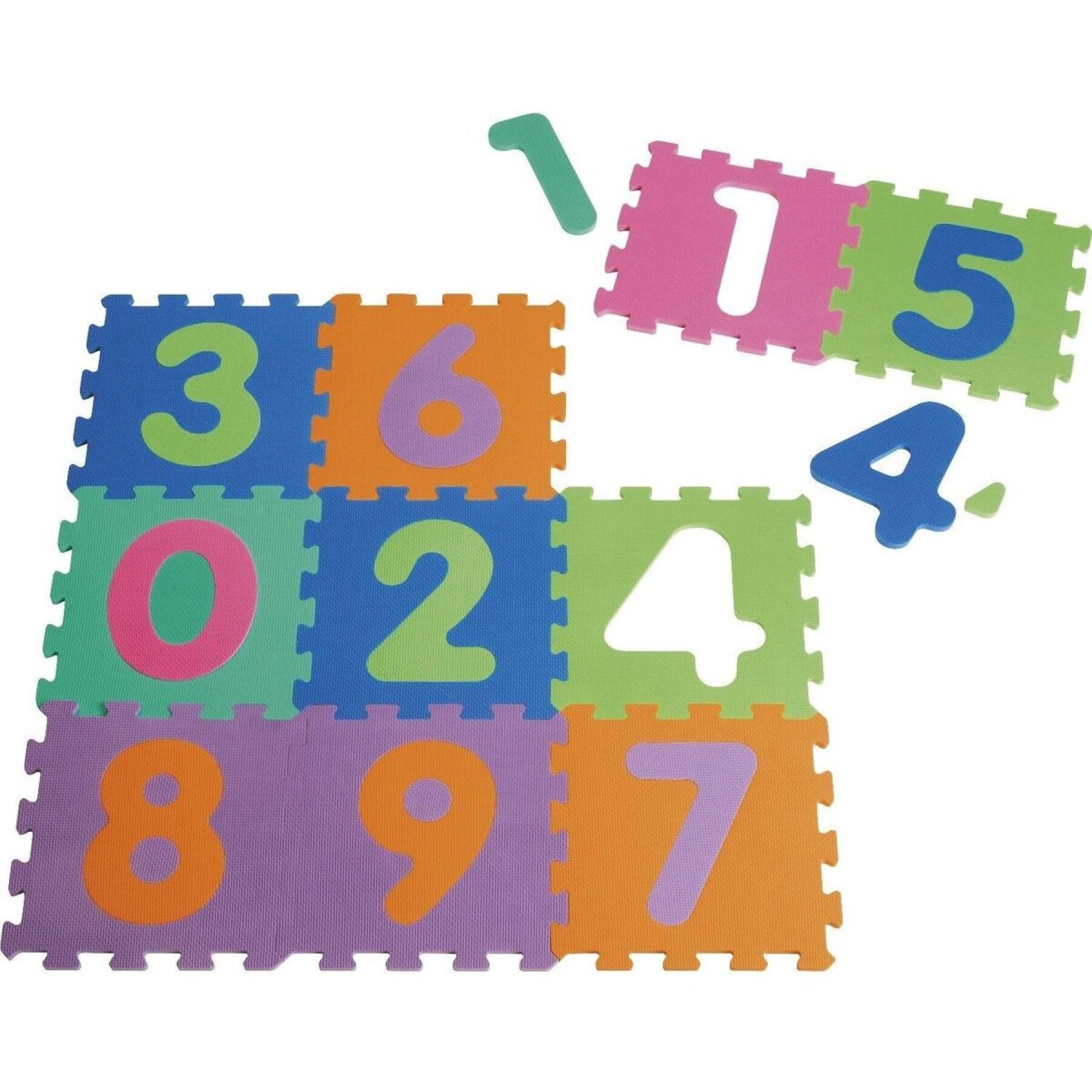Children's puzzle mat Playshoes Eva (x10)