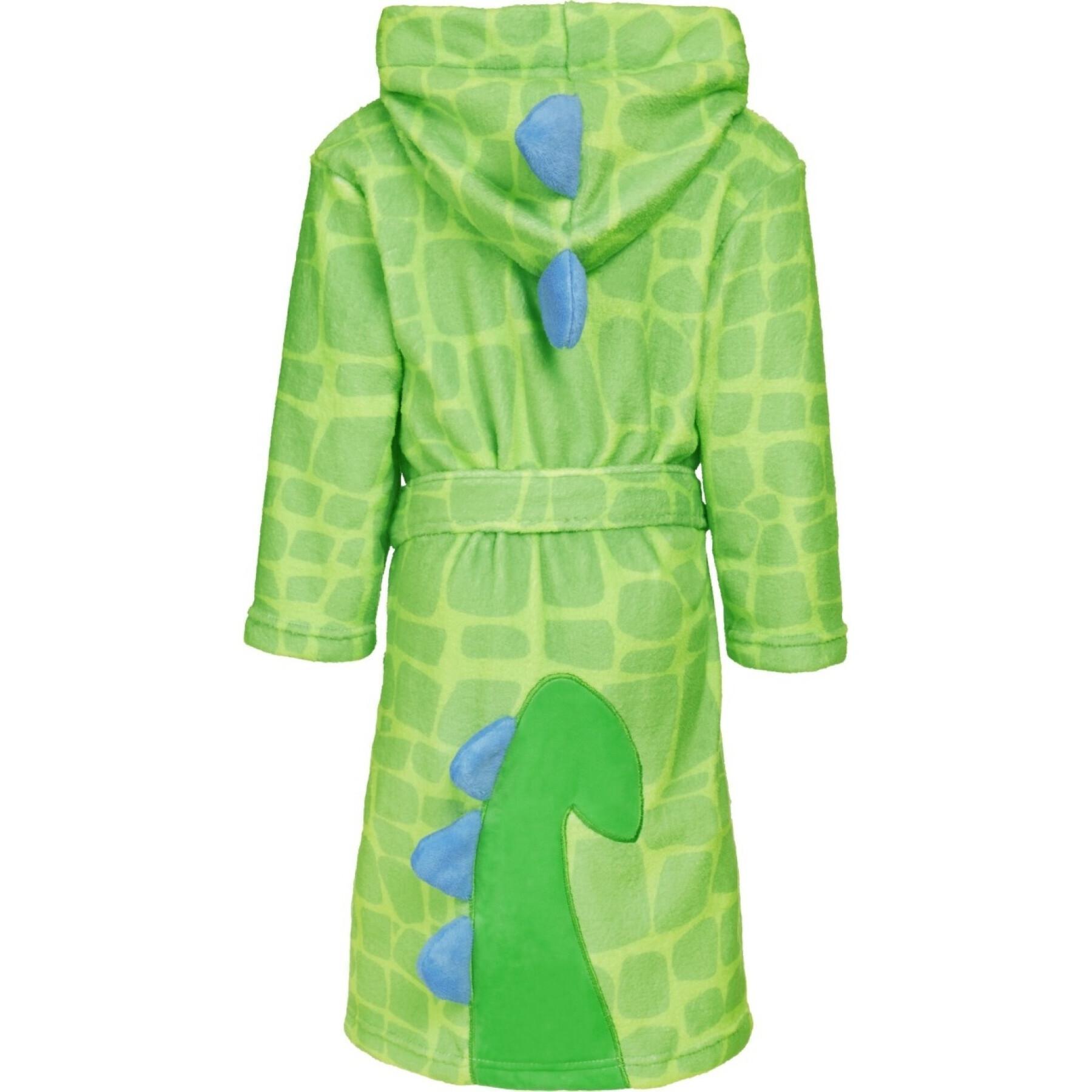 Children's fleece bathrobe Playshoes Dino
