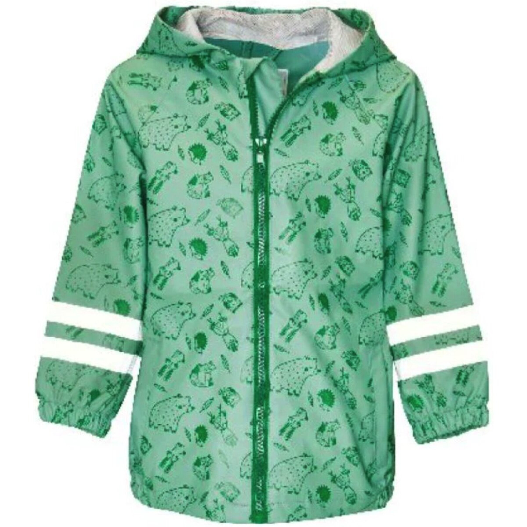 Baby girl waterproof jacket Playshoes Forest Animals