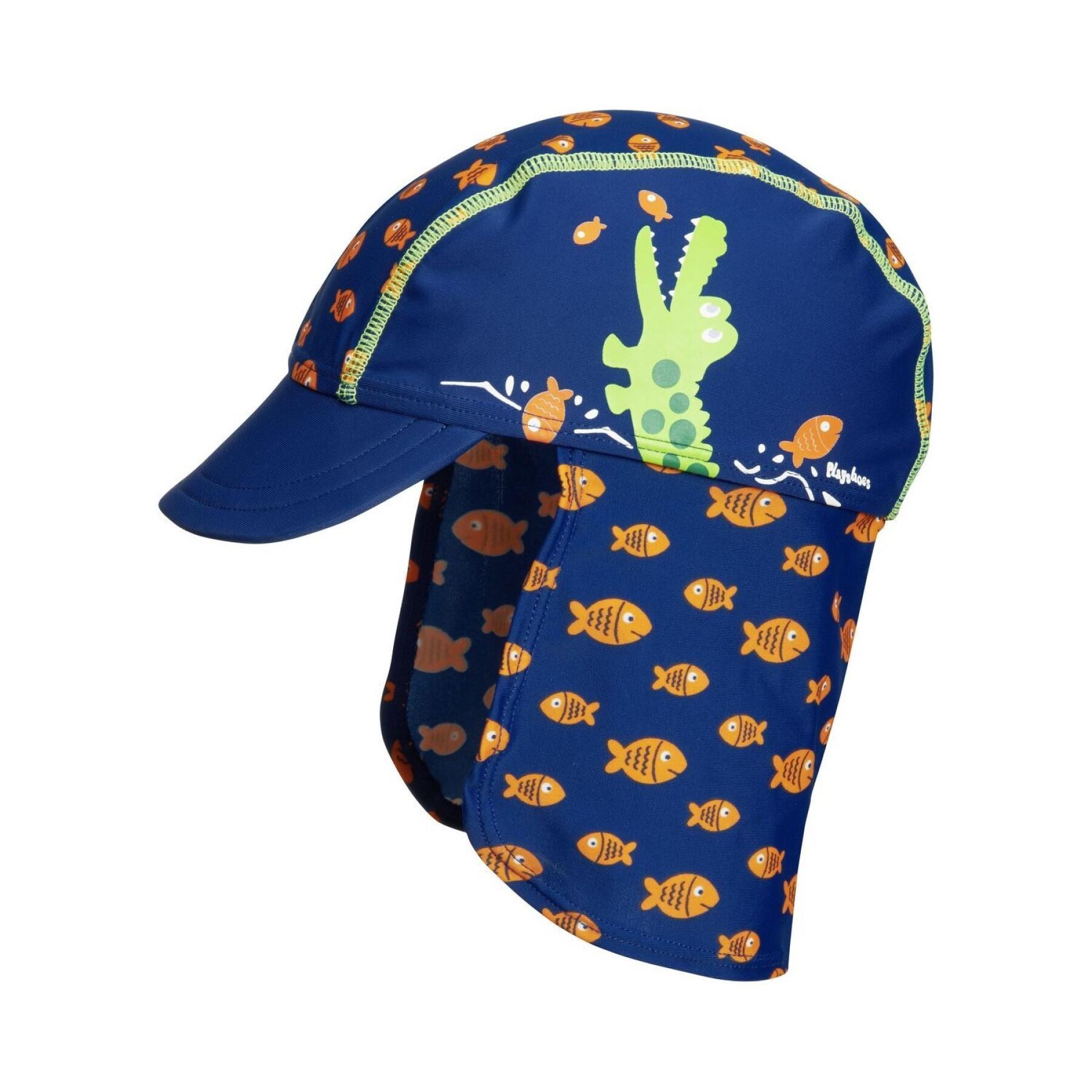 Children's cap with uv protection Playshoes Crocodile