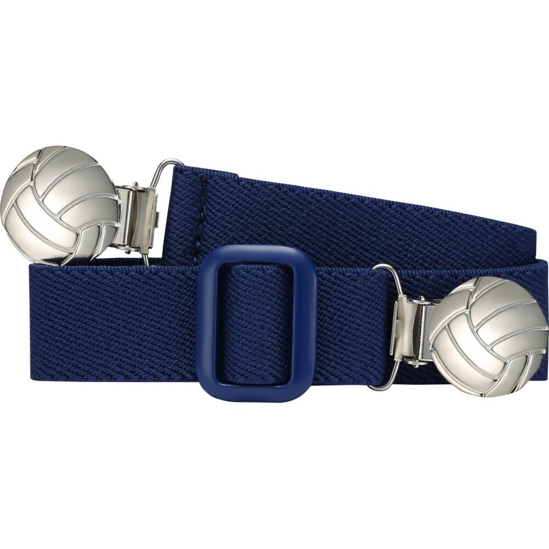 Striped elastic belt with soccer clip Playshoes