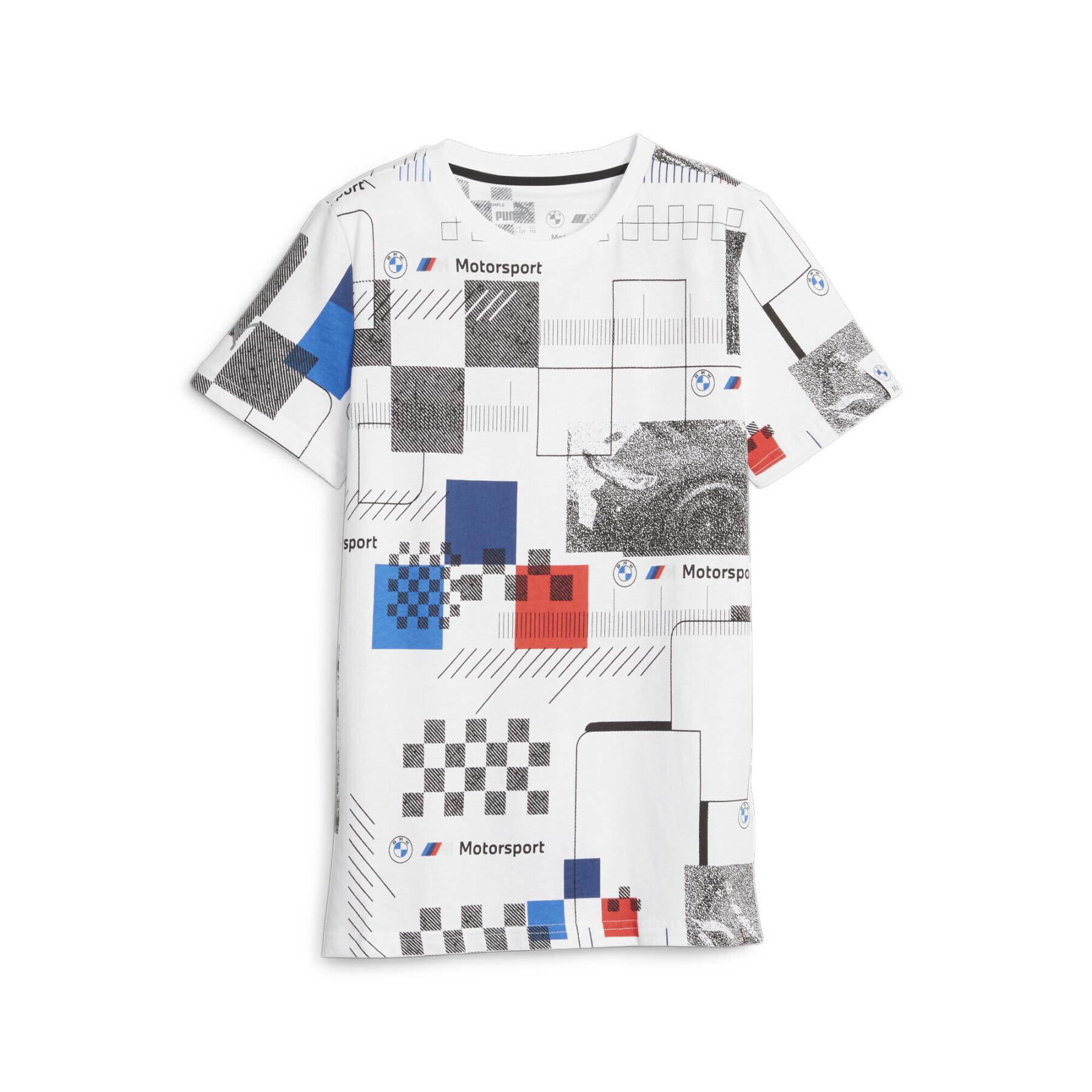 Child's T-shirt Puma BMW Motorsport AOP