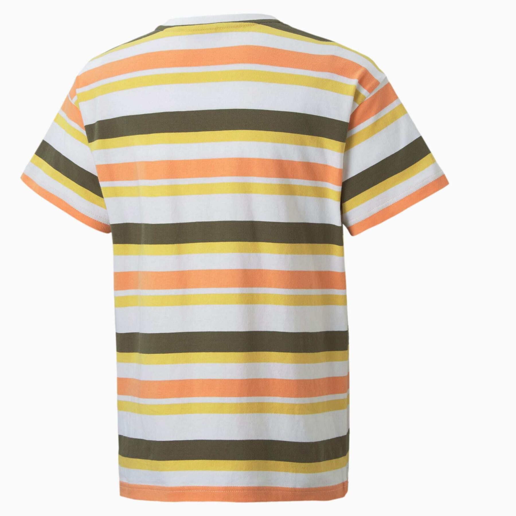 Child's T-shirt Puma Alpha Striped