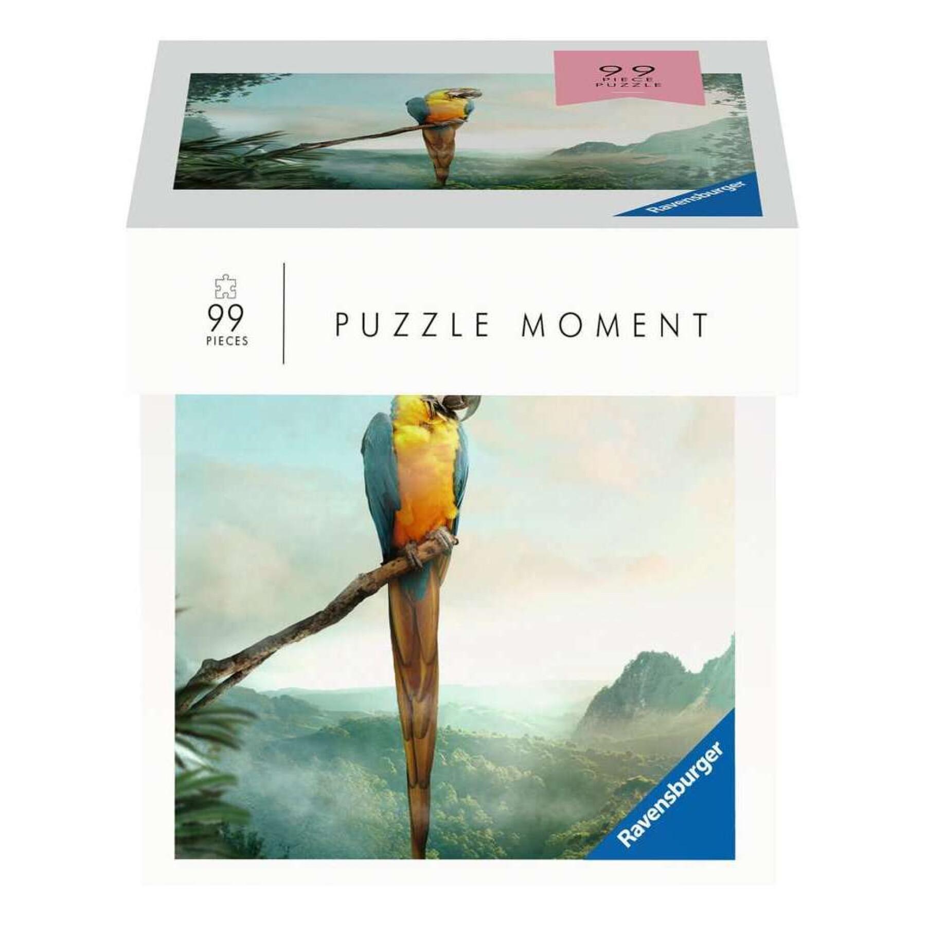 99 pieces puzzle parrot moment Ravensburger