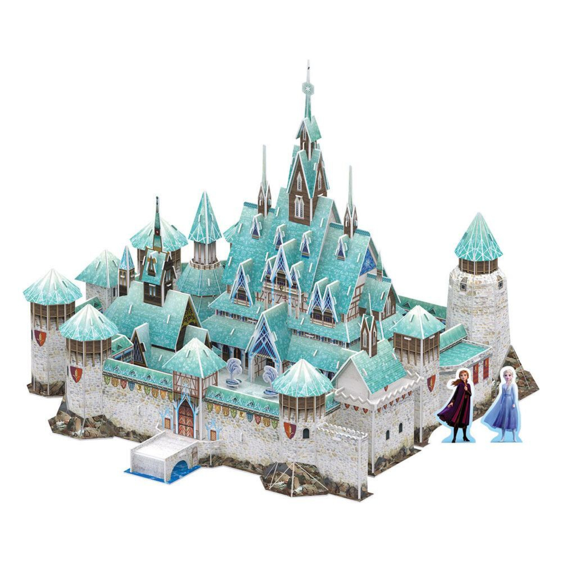 Snow Queen 2 3d arendelle castle puzzle Revell