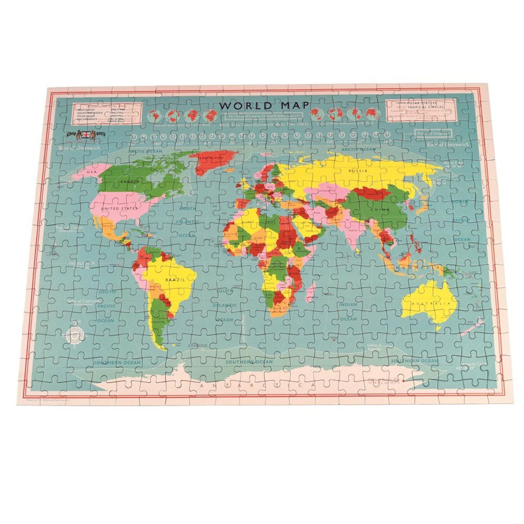 Puzzle Rex London World Map