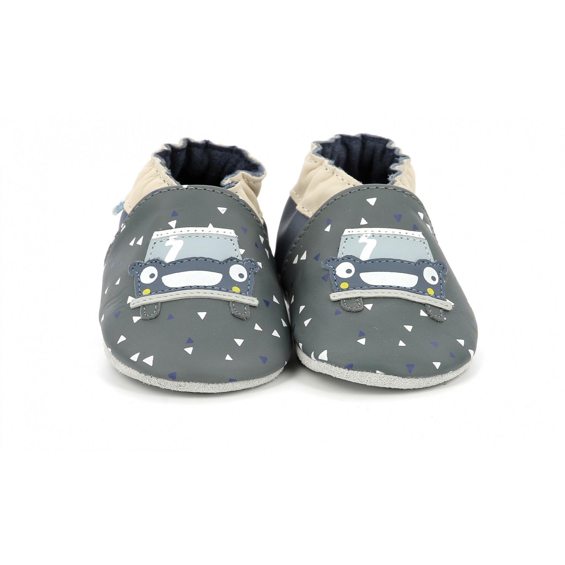 Slippers child Robeez Car Expedition