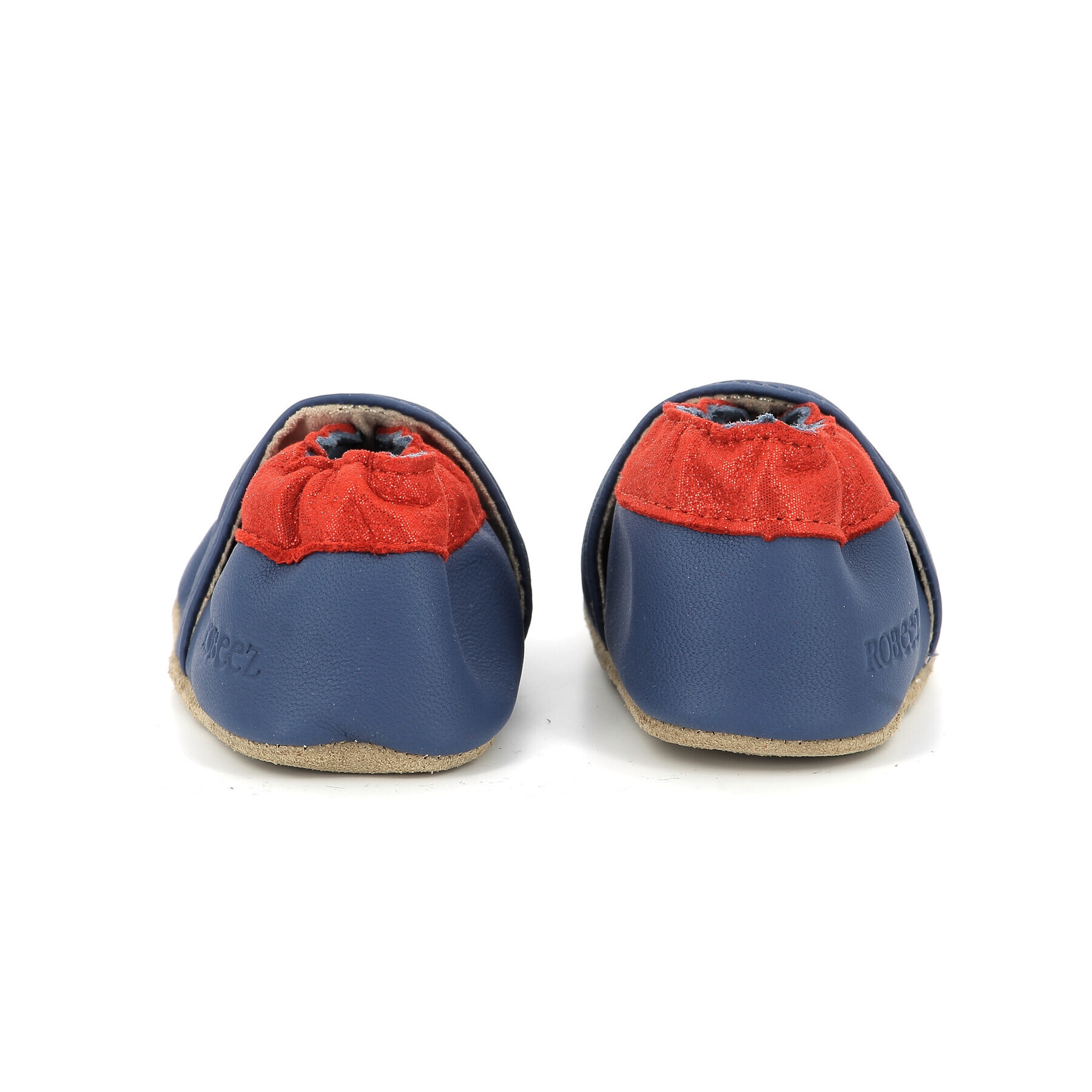 Baby boy slippers Robeez Patch Sports