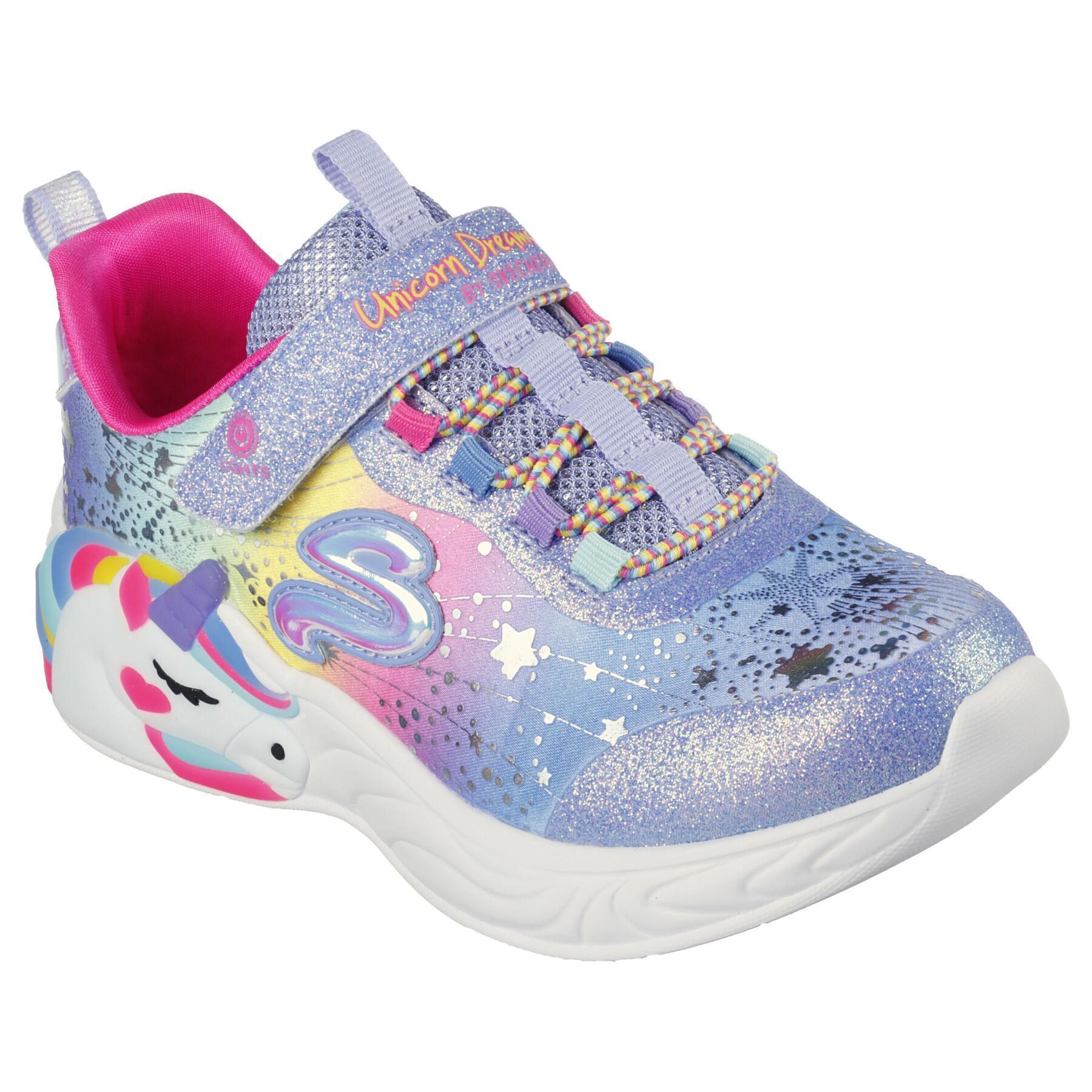 Girl's sneaker Skechers S-Lights: Unicorn Dreams