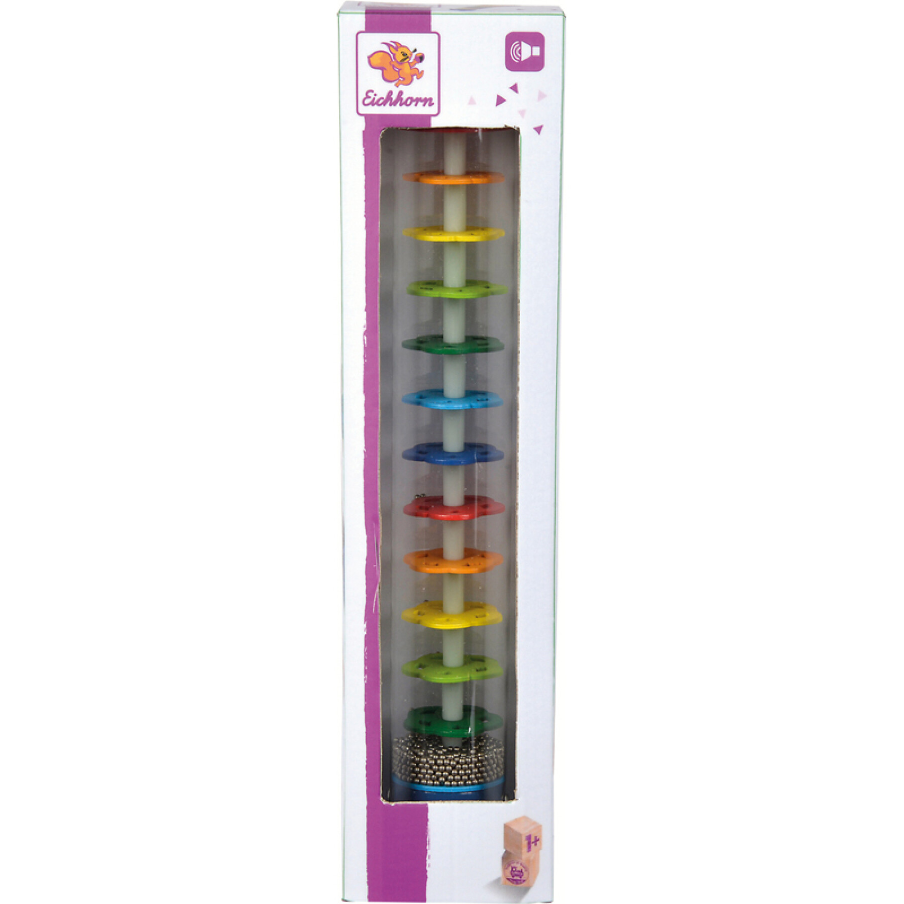 Early-learning games rain stick Smoby
