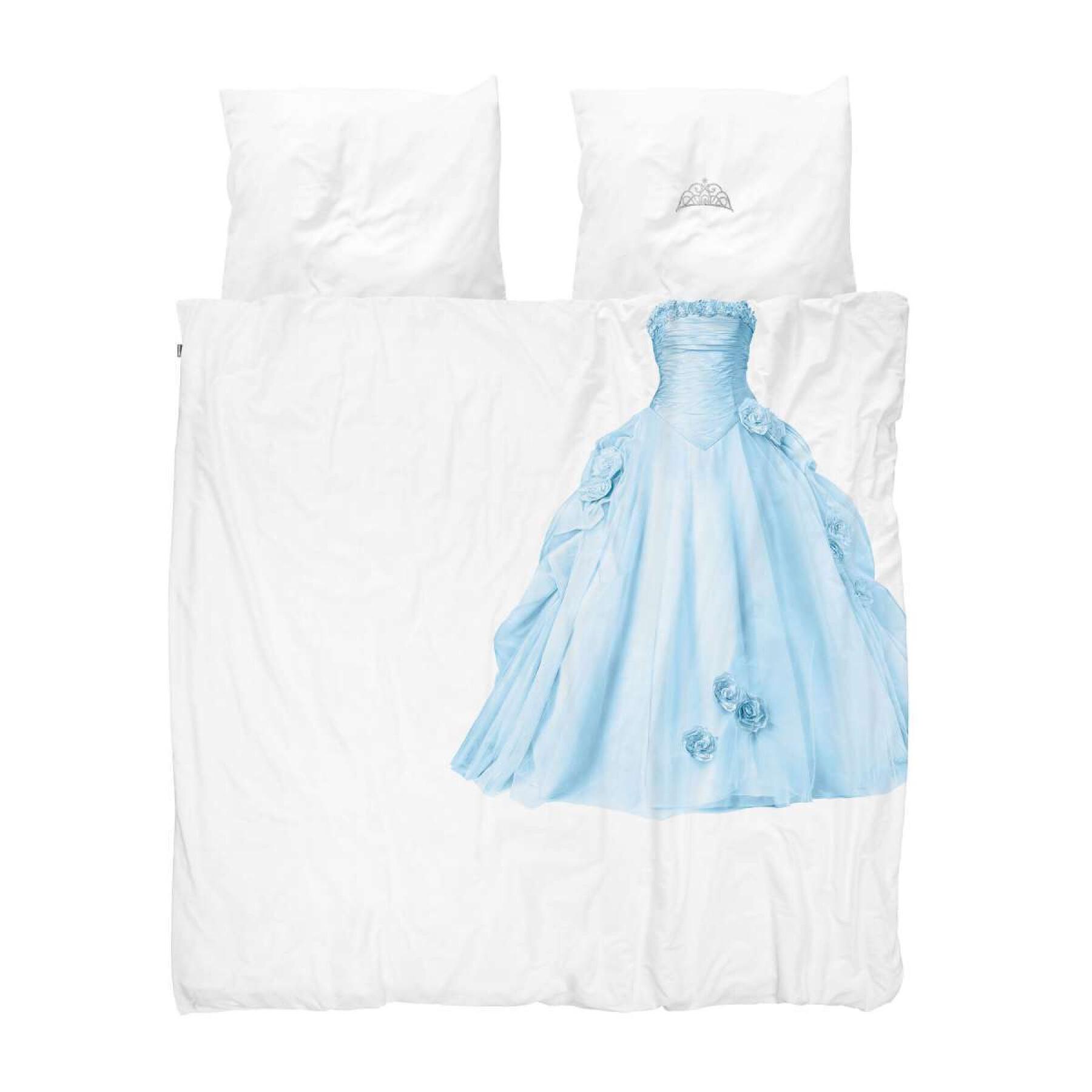 Comforter cover and pillowcase for children Snurk Princess