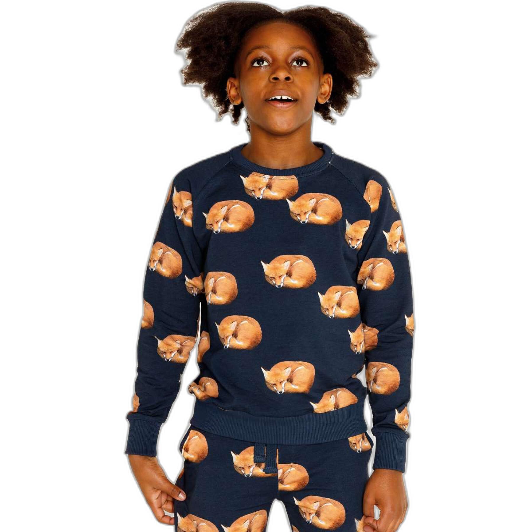 Child's sweater Snurk Fox Gots