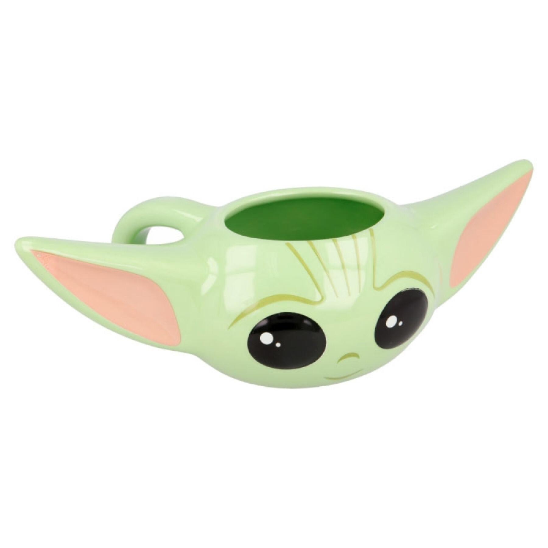 Ceramic mug Star Wars Baby Yoda 3D 380 ml
