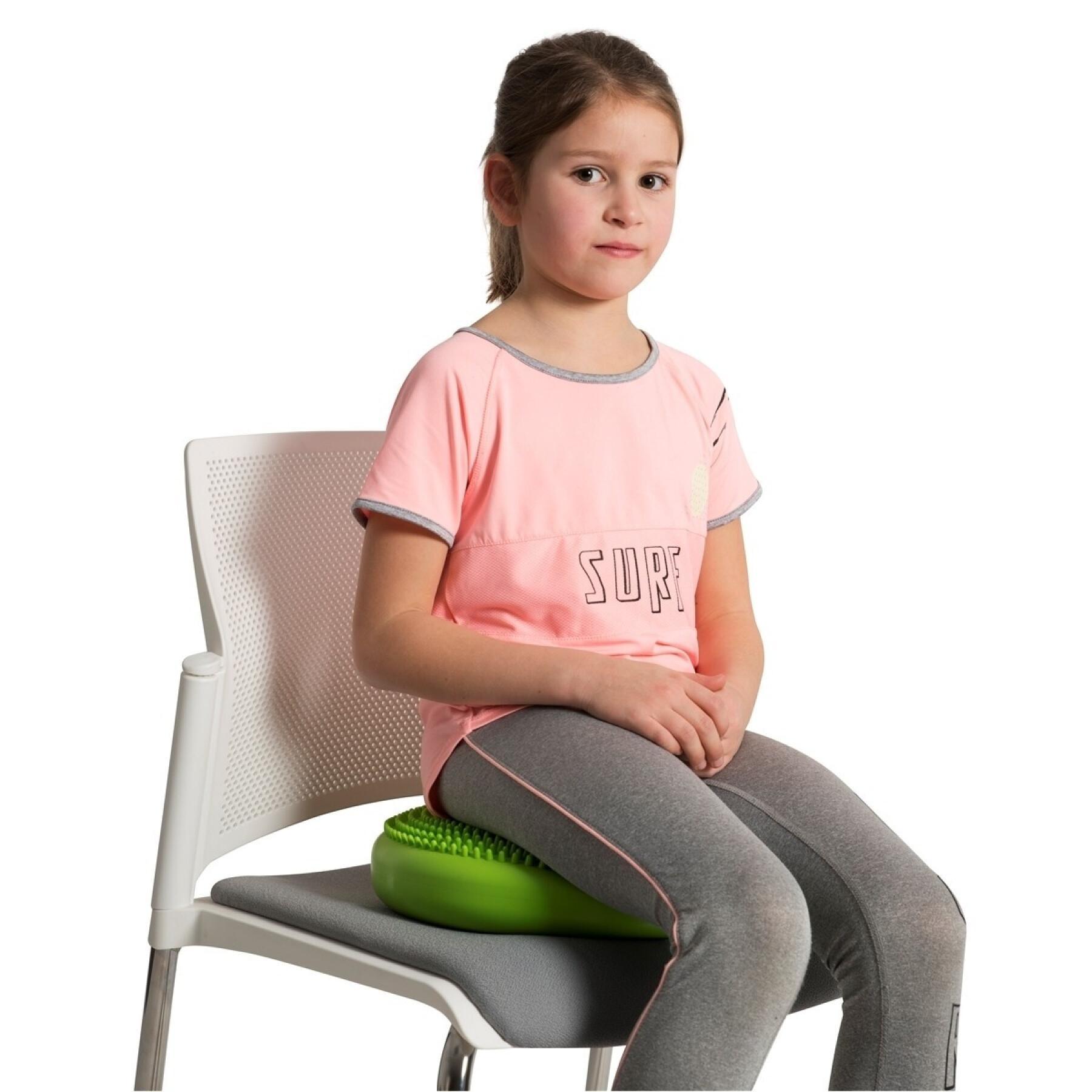 Pimpled children's balance cushion with pump Stimove