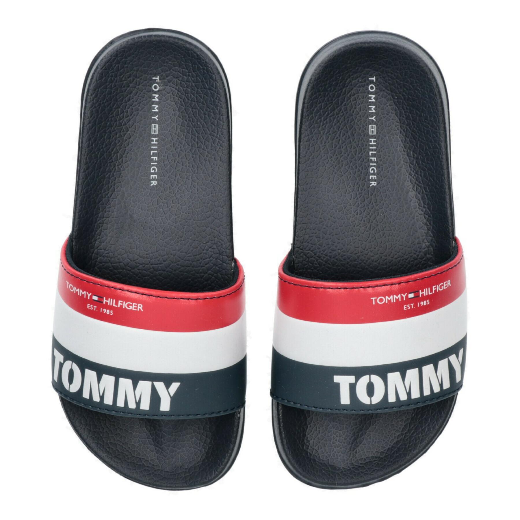 Children's printed striped flip-flops Tommy Hilfiger