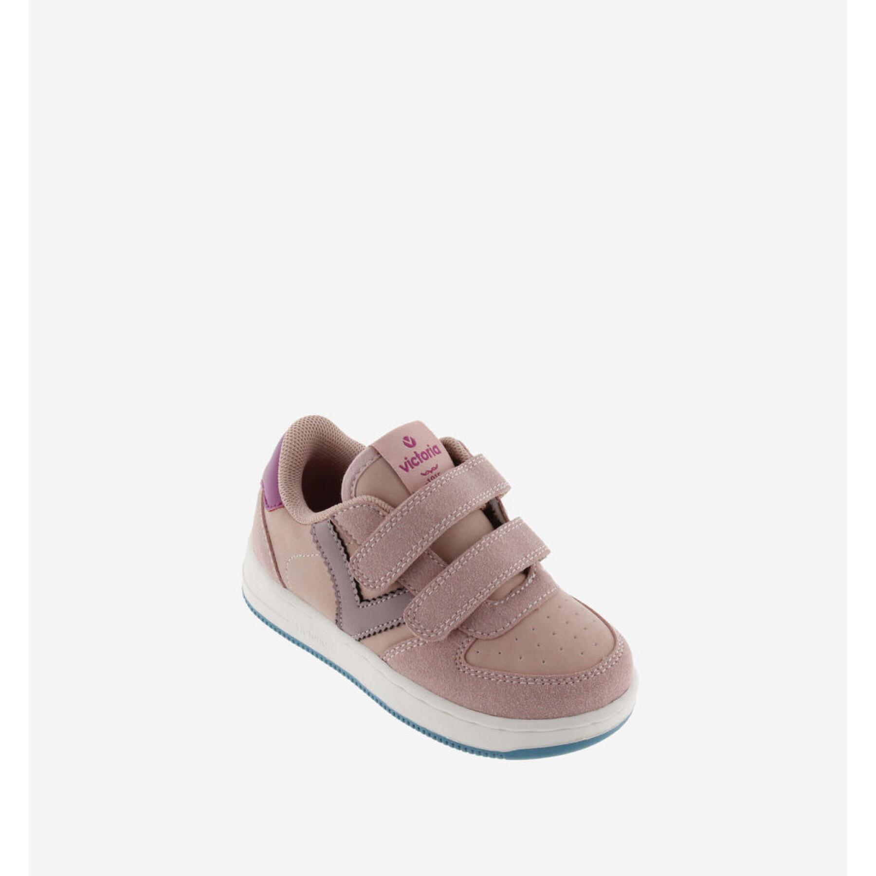 Baby girl sneakers Victoria Tiempo Efecto Piel