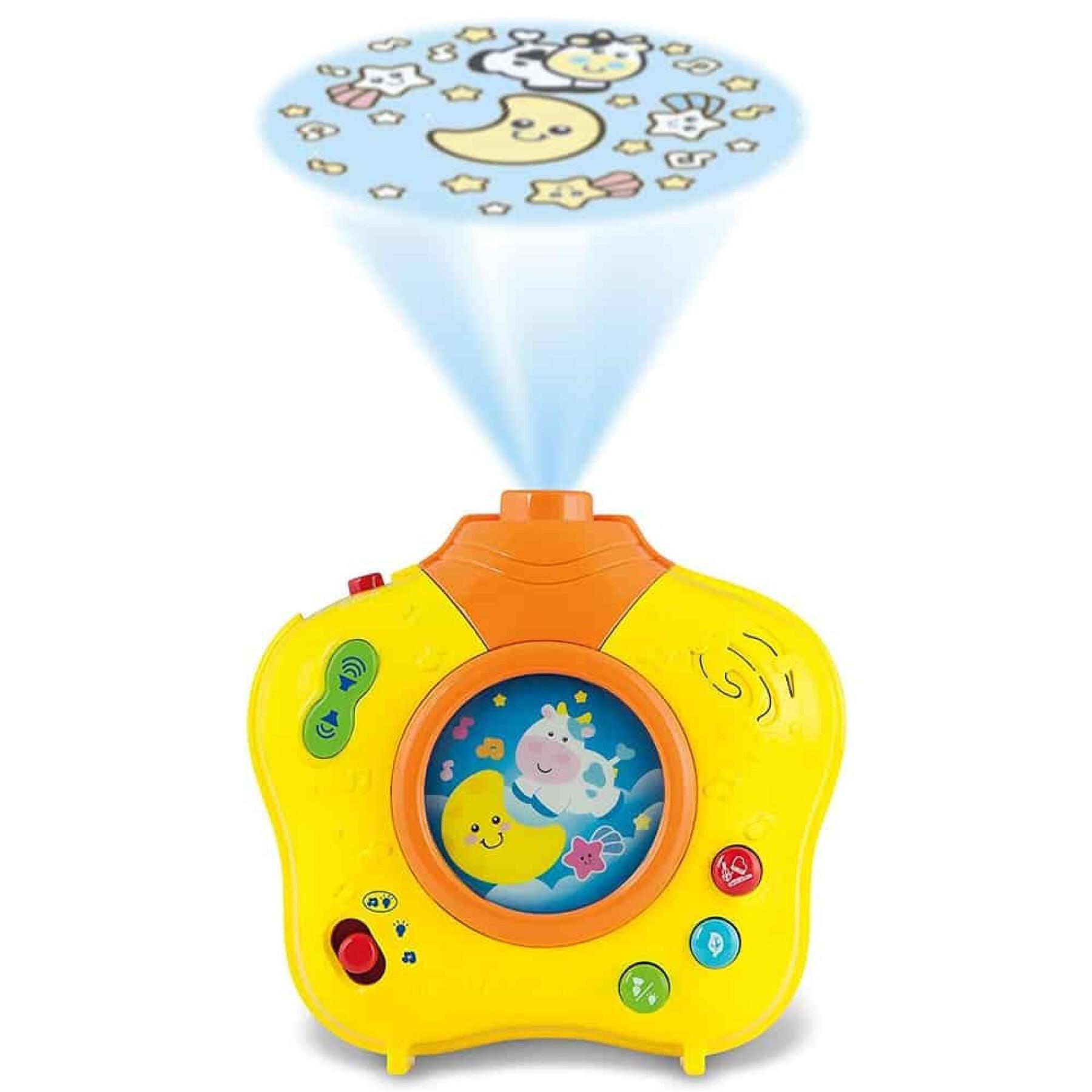 Early learning games white musical nightlight Winfat