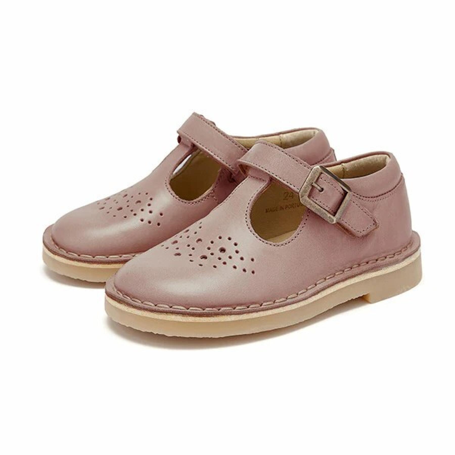 Leather ballerinas baby girl Young Soles Penny