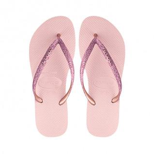 Children's flip-flops Havaianas Slim shiny