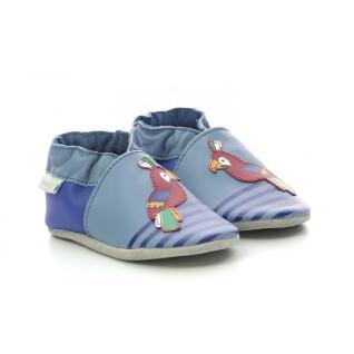 Baby boy shoes Robeez Macao Parrot