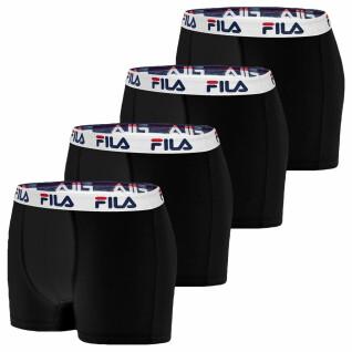 Set of 4 cotton boxers for kids Fila