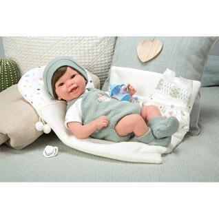 Natural weight doll with changing mat Arias