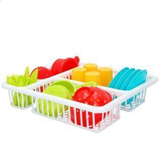 26-piece dinnerware set with drainer CB Toys